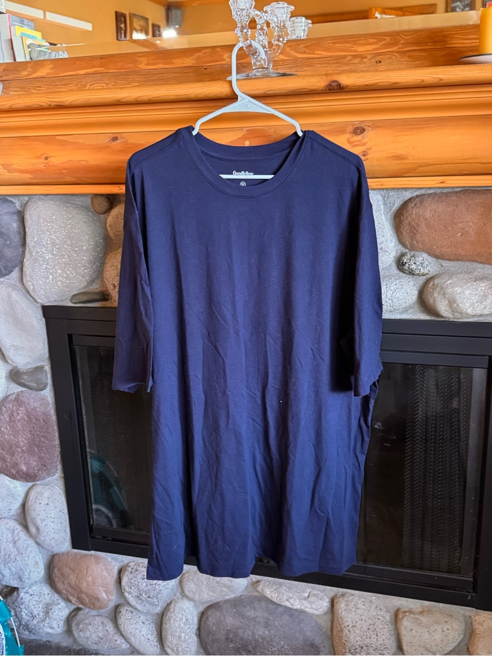 Goodfellow & Co Navy Short Sleeve Crewneck Tee